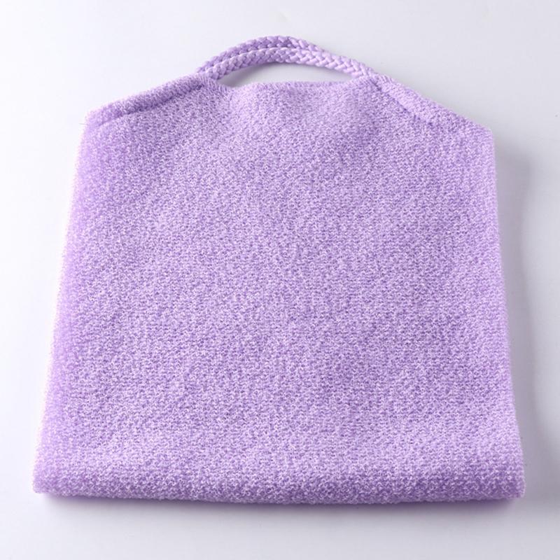 Exfoliating Rubbing Bath Towel Washcloth Elastic Shower Body Scrub Cleaning Massage Bath Towel Strap Body Washing Clean Towel