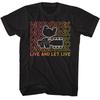 Футболка унисекс Woodstock Live And Let Live с градиентом