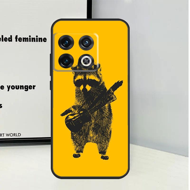 Cartoon Raccoon Kawaii For OnePlus Nord 5 CE 2 3 4 Lite N20 N30 Case For OnePlus 15 13 12 11 10 Pro 10T 13T 13R 15R
