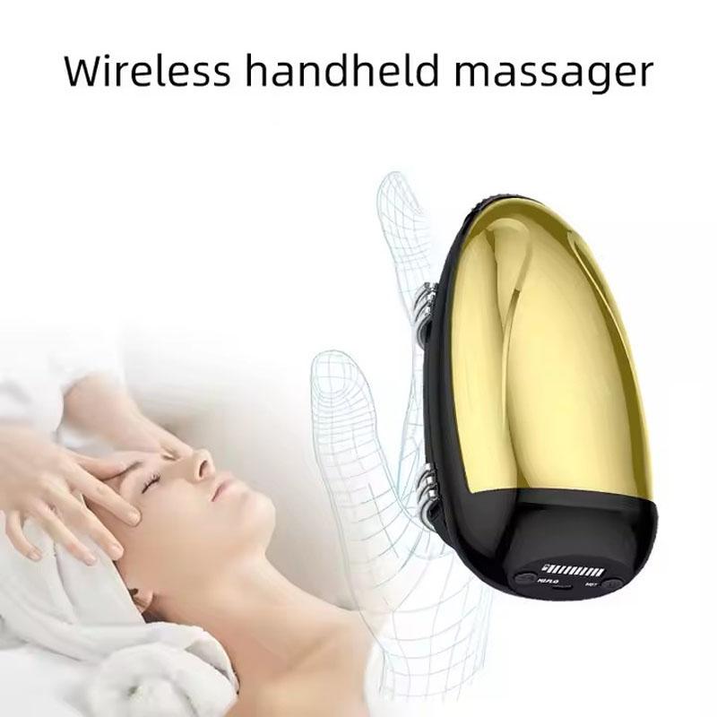 Cordless USB Charging Health Care Relax Shoulder Body Facial Neck Head Scalp Massage Kneading Vibrating Device Handheld Massager