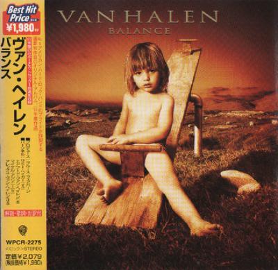 CD VAN HALEN Balance WPCR2275 Warner Bros. Re 1998 Япония ObiMetal Б/У