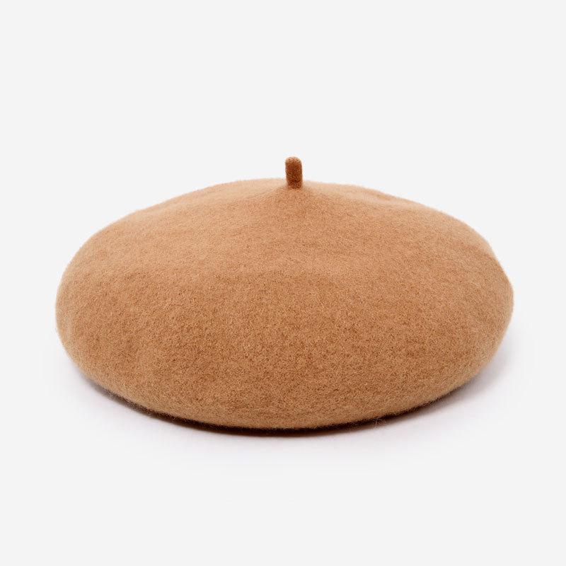 Женский шерстяной берет, цвета в ассортименте