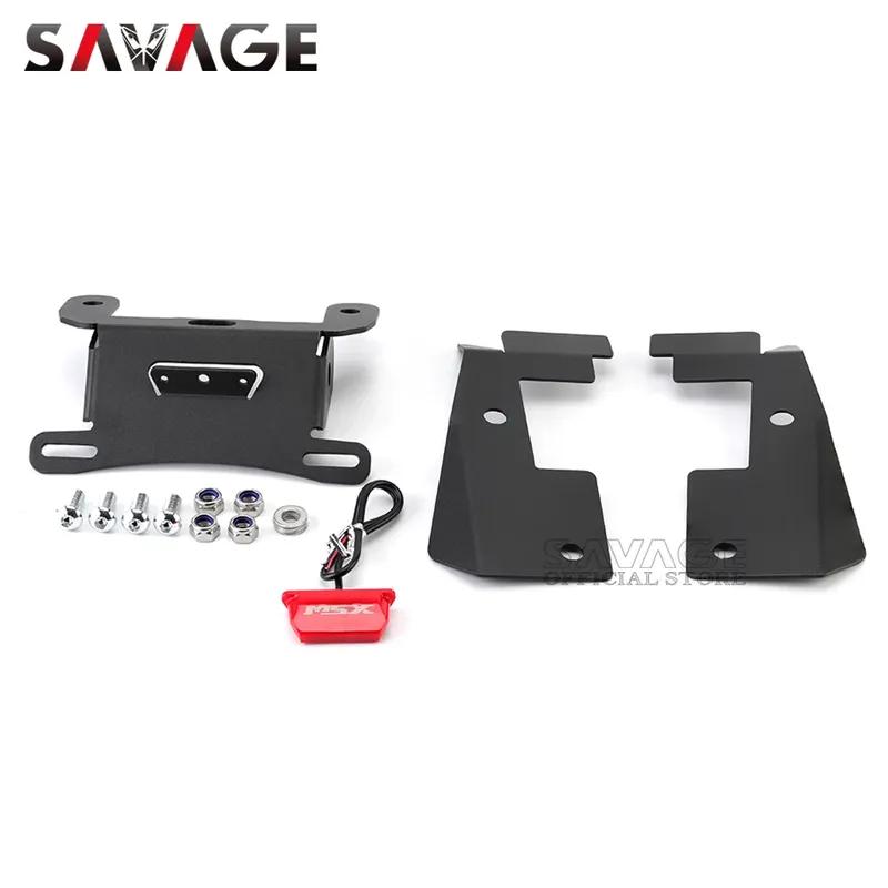 License Plate Holder For HONDA MSX 125 Grom/SF Grom125 2016-2026 Motorcycle Tail Tidy Fender Eliminator LED Light MSX125