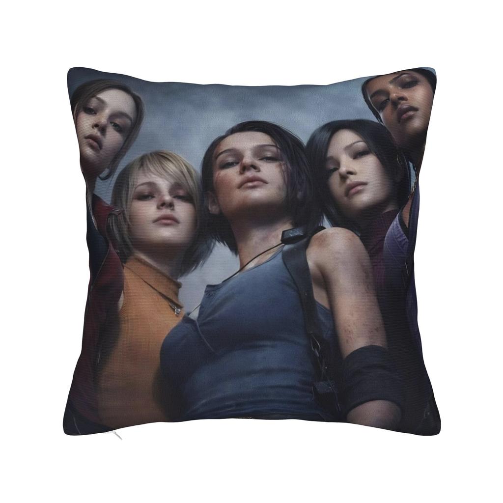 Decorative Pillow Cover Residents Evils 9 Requiem Product Home Games Pillow Case Cover Square Multi Size