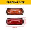 4Pcs Car LED Fender Side Marker Lights Turn Signal For Dodge RAM 2500 3500 Double Wheel 2003-2018 Side Indicator Lamps