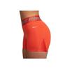 Nike Pro Shine Dri-FIT Удобные Облегающие Универсальные Шорты Миди для Спорта Женские шорты Оранжевый FB5586-633