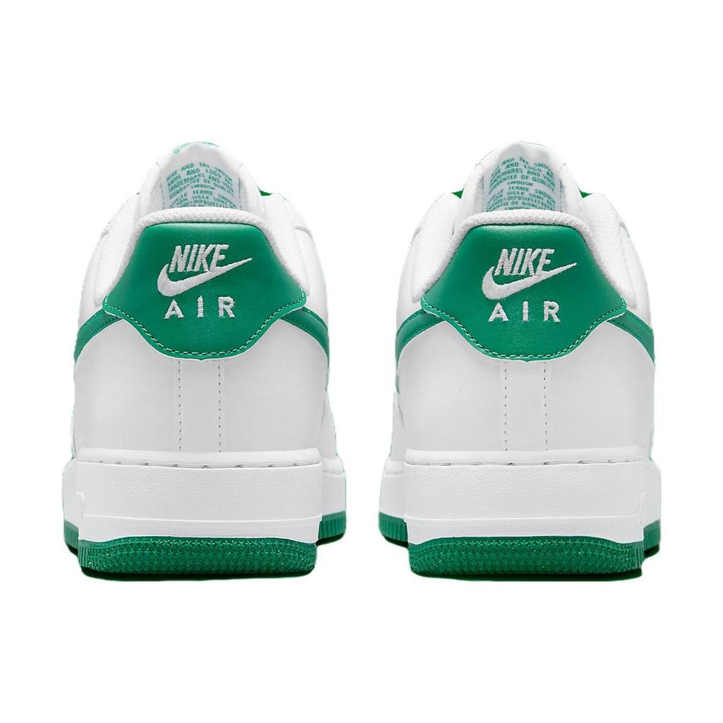 Nike Air Force 1 07 Белые малахитовые мужские кроссовки FJ4146-102