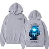 Rapper BoussEt Si J'echoue Album Hoodies Men Women Hip Hop Fashion Pop Music Sweatshirts Casual Vintage Oversized Pullovers Coat