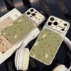 Корейский цветочный кролик подходит для чехла для мобильного телефона iPhone17promax, противоударного чехла Corning, Apple 16 мужского и женского 15.