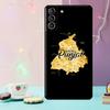 Чехол для телефона с картой Пенджаба для Samsung Galaxy S25 Ultra S20 S21 S22 S23 S24 Ultra Plus S9 S10 S25 FE