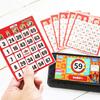 Бинго карты бинго карты игры для вечеринок (Доступно бесплатное приложение для лотереи) 50 предметов набор получить клуб