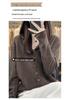 Women's 100% Wool Hooded Cardigan - Versatile Autumn/Winter Pure Color Knit Jacket