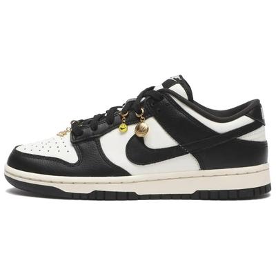Dunk Low Набор Шармов Вишня - Панда Женские Кроссовки Черный Белый HQ7487-100