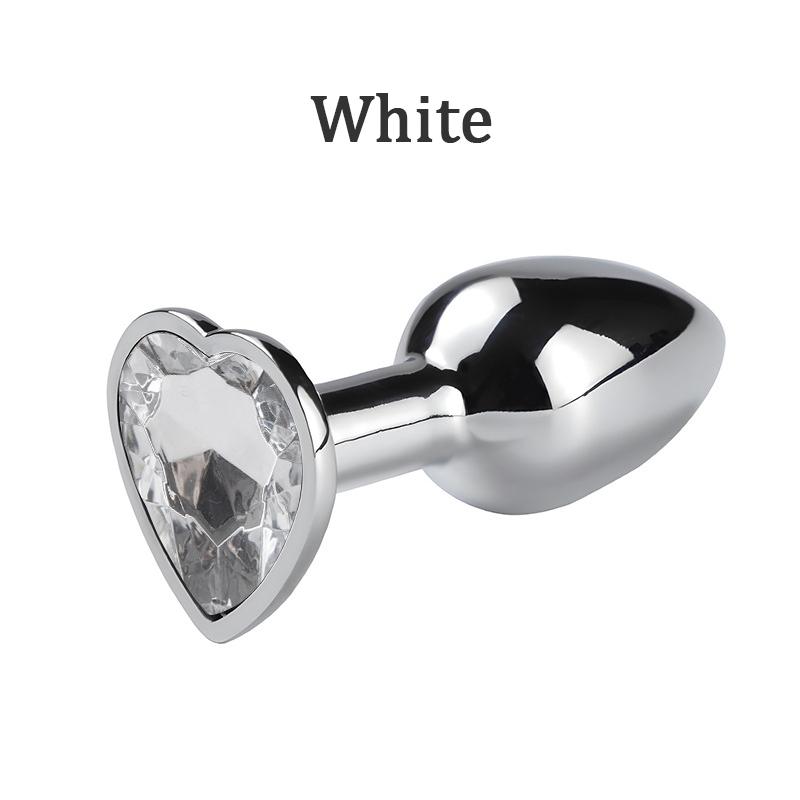 Анальная пробка, секс-игрушки из нержавеющей стали, Анальная пробка, хвост, кристалл, ювелирный тренажер для женщин и мужчин, анальный фаллоимитатор Runyu, секс-шоп для взрослых