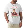 kevin merry christmas ya filthy animal knitted TShirt Halloween Casual TShirt