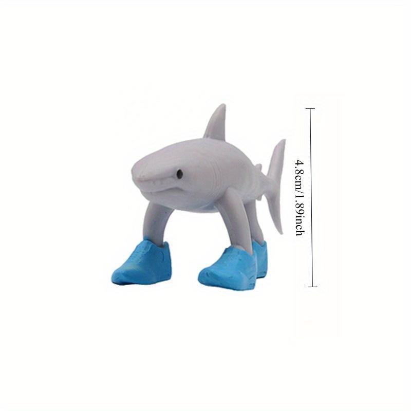 8 шт. 1 комплект Итальянский маразм Пластиковая игрушка Фигурка, Тунг Тунг Тунг Сахур Тралалеро Тралала Декоративный, Настольные украшения, Рождественские подарки