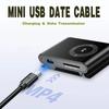 Кабель Mini USB USB A на Mini USB для быстрой передачи данных, зарядный кабель для MP3 MP4-плеера, автомобильного видеорегистратора, GPS, цифровой камеры, HDD-шнура