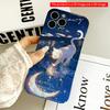 2DFlat Moonlit White Cat In Water All Inclusive Film Hard iPhone Case, Compatible with iPhone 18 Pro Max 17 16 15 14 13 12 11
