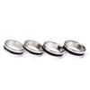 Magic Show Black Circle Silver And Black Coin Magic Magic Tricks Magician Ring Pk Ring Magic Magic Ring Props Magic Magnet Ring