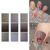 9 Sheets Sun Star Moon Heart Nail Stickers Bronzing Nails Art Stickers 3D Nail Decals Nails Art Decorations for Women