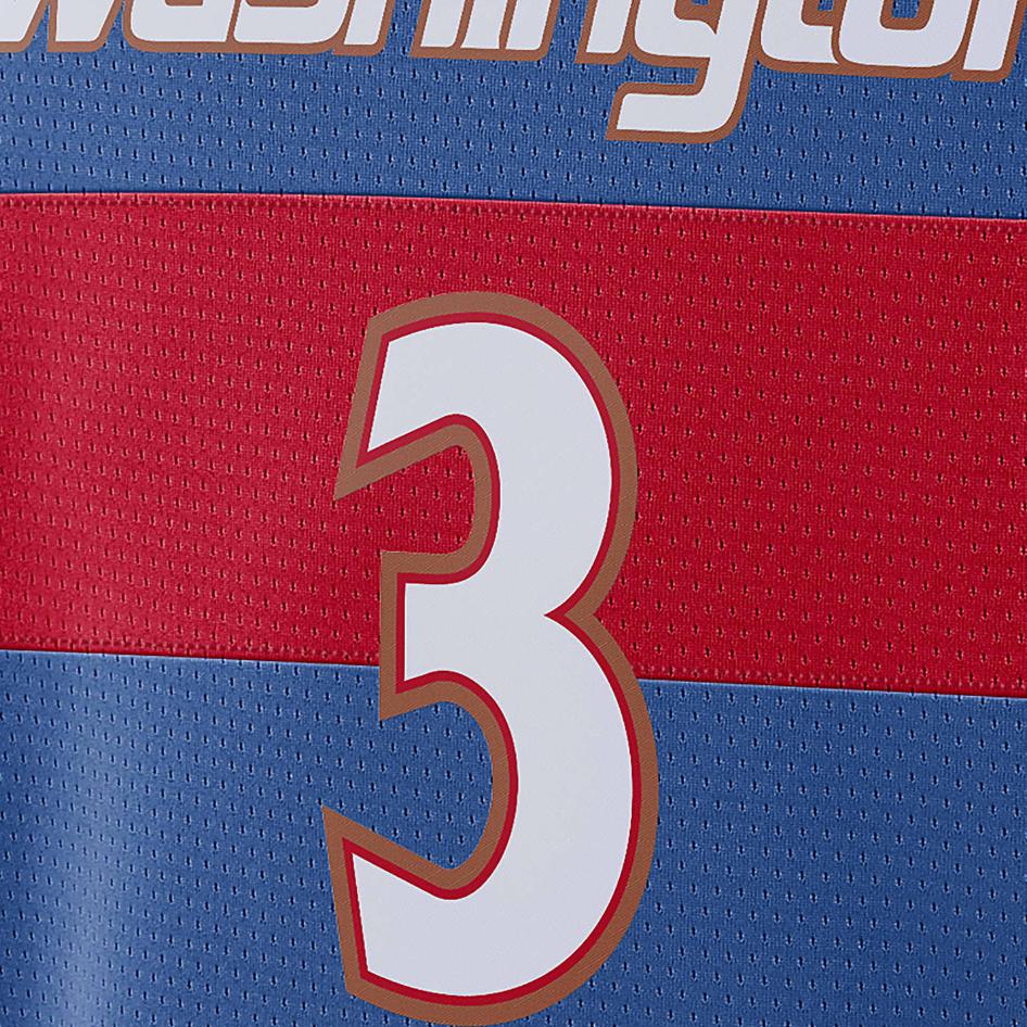 Nike Футболка Washington Wizzards Bradley Beal City Edition синяя мужская уличная DB4048-477