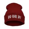 Unisex Warm Winter Fashion Bad Hair Day Wrap Head Cap Wool Hat Hip-hop Knit Beanie Hats