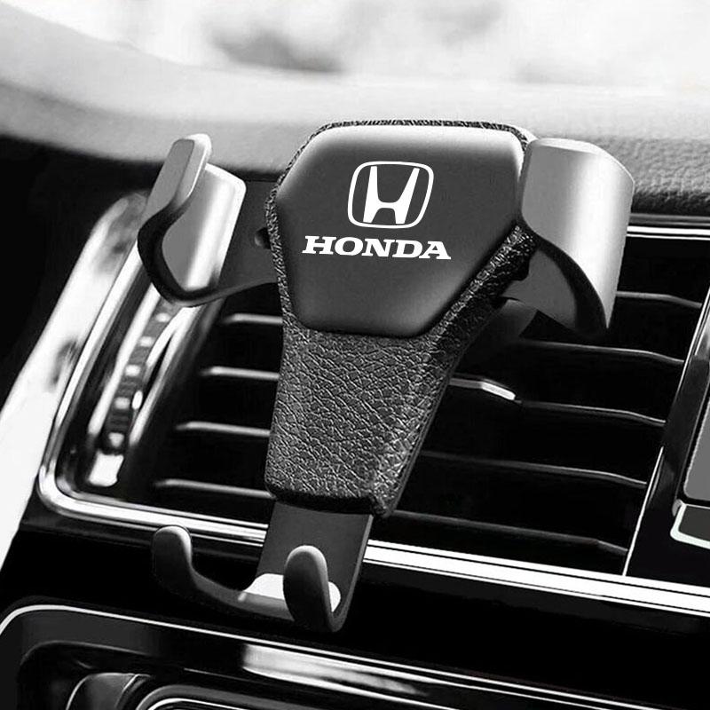 Gravity Car Mount GPS Mobile Phone Holder Vent Clip Installation For Honda Civic Fit Jazz Accord Pilot CRV Odyssey Passport City MV2