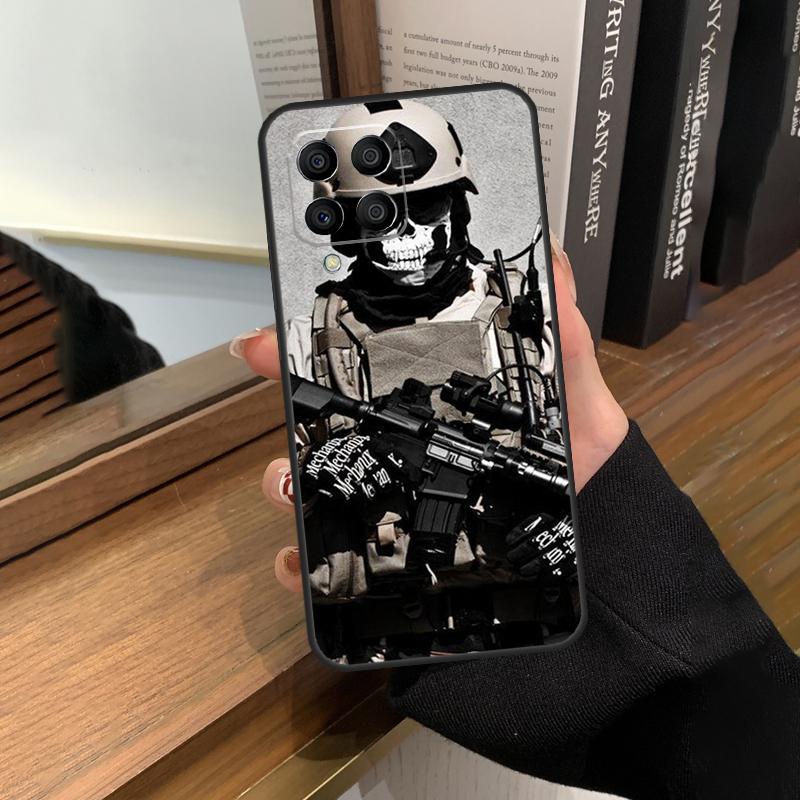 Military Army Special Forces Case For Samsung Galaxy M56 M06 M16 M36 M52 M32 M12 M54 M34 M14 M35 M55 M15 M11 M31 M13 M53