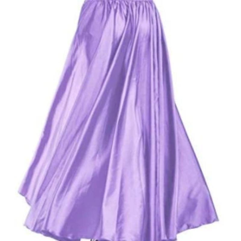 Юбка для танцевальной практики Юбка для танцевальной практики Костюм для выступления Юбка до середины тела Взрослая юбка с большим подолом Женская