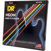Струны для бас-гитары DR Strings Neon Multi-Color Coated .045-.105 NMCB-45
