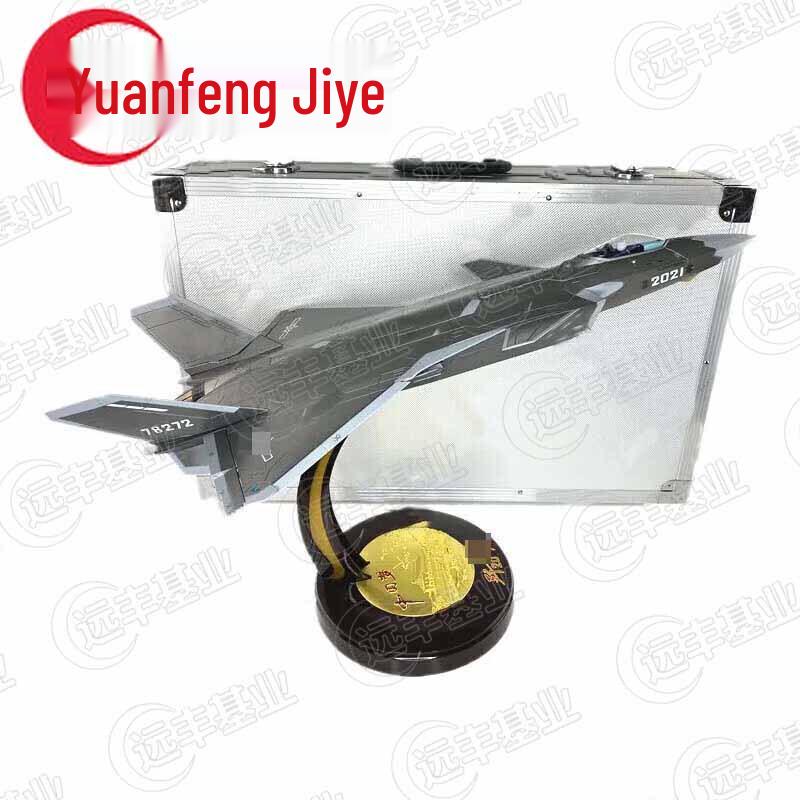 Модель истребителя J-20 в масштабе