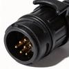13 To 7 Pin 12V Safe Link Towing Accessory Trailer Connector Towbar Plug Socket Universal Vehicle Replacement Parts Outdoor Gear