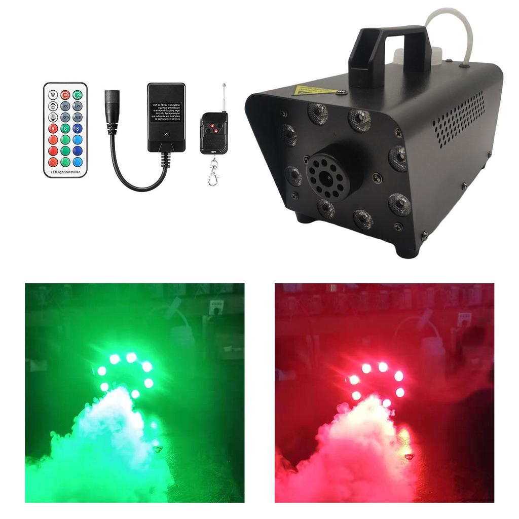 Fog Machine Portable LED Smoke for Wedding DJ Performance Stage Show
