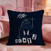 BBeny JJr Rapper Cushion Cover Premium Comfort Reversible Pillow Cove Two In One Design For Any Room  Car Interior