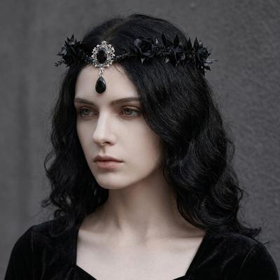Фотосессия Цветочная Лоза Эльфийская Корона Фэнтези Диадема Тиара Эльфа Повязка на Голову с Имитацией Листьев Дерева Головной Убор Феи Аксессуары для Костюма