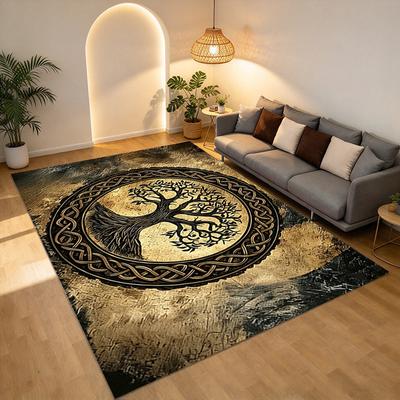 Tree Life Living Room Nonslip Area Rug Soft Carpet For Bedroom Game Playroom Sofa Office Home Decor Doormat Christmas Gift C926107