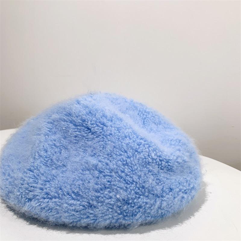 11 цветов, однотонный шерстяной берет для женщин, осенне-зимний планировщик, милая и милая шляпа Senior Sense, повседневная и универсальная кепка художника