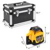 Rotary Laser Level Kit Red Beam Digital Self-Leveling Rotary Laser Kit 500M Range with Remote Control & Receiver