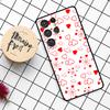 Чехол-сердечко с мультяшными девочками для Samsung Galaxy S25 Ultra S23 S22 S21 S20 S24 Ultra S9 S10 Plus S25 FE