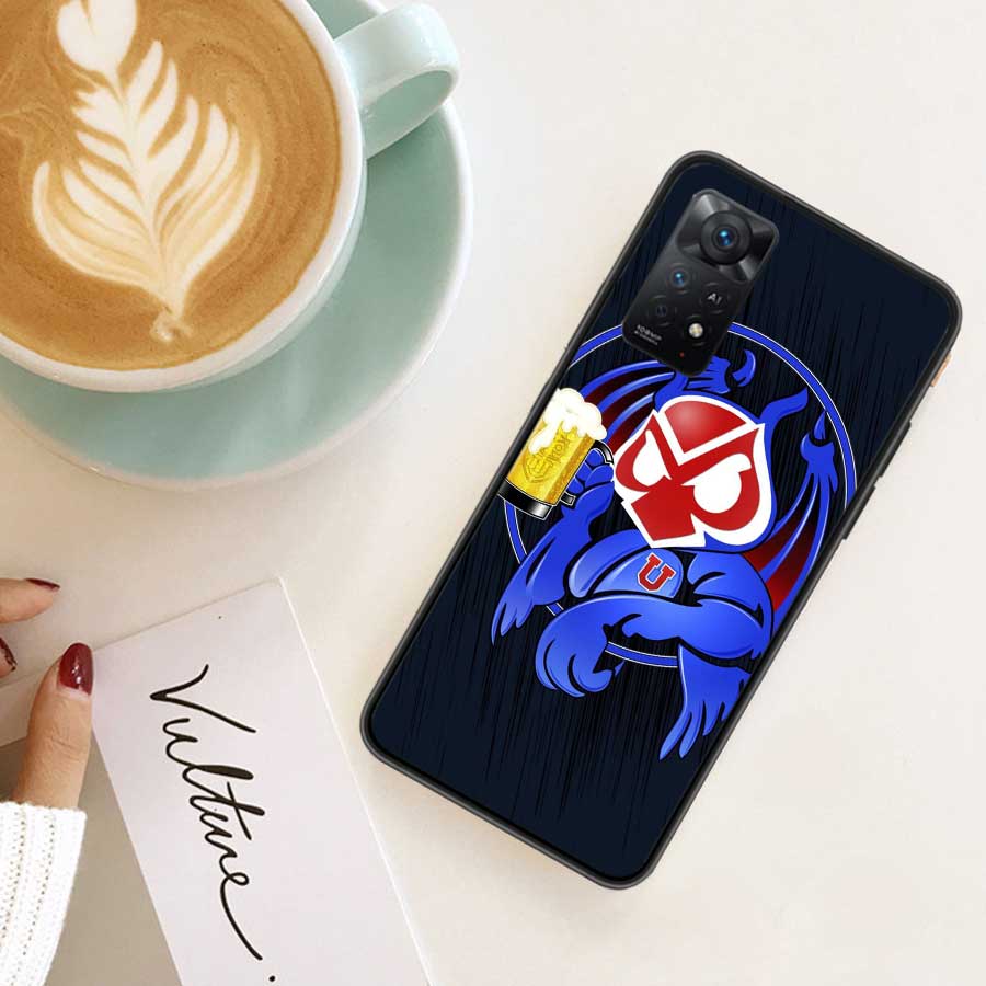 Fondo U. De Chile LOGO Phone Case For Redmi 14C 12 12C Note 14S 13 14 Pro Plus K80 Pro 10 10A 10C 9 9A 9C 9T 8 8A TPU Clear Cove
