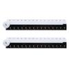 Plastic Folding Ruler 30cm Soft Plastic Drawing Ruler Straight Ruler for Student School Office Multifunction
