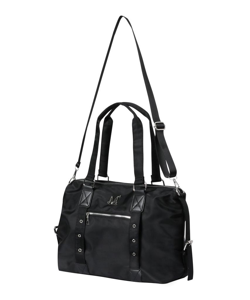 Mucent Doho Metal Logo 4-Way Punched Eyelet Tote Bag Unisex