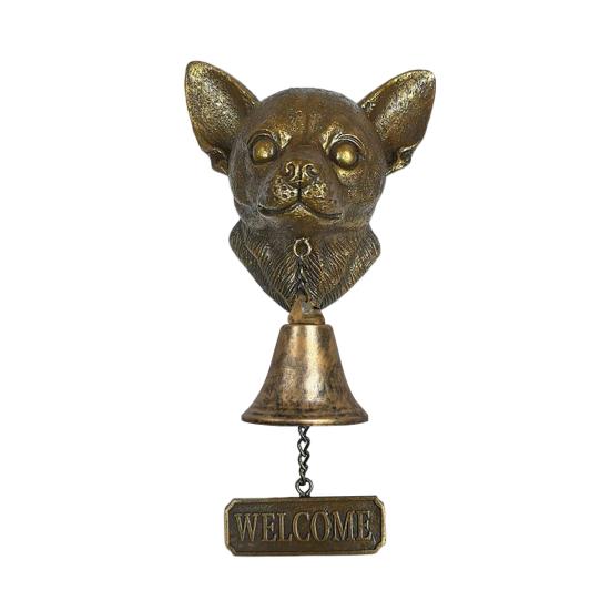 Собака Добро пожаловать Дверной звонок Винтажный Чихуахуа Пудель Немецкая овчарка Собака Дверь
