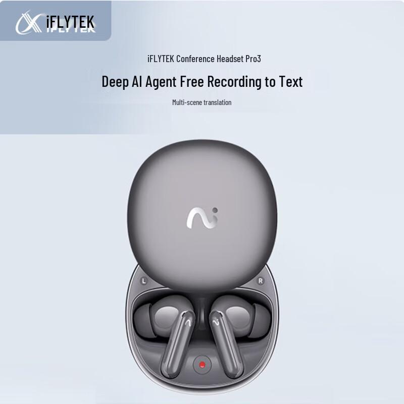 IFLYTEK AI-переводящая Bluetooth-гарнитура с шумоподавлением Pro 3