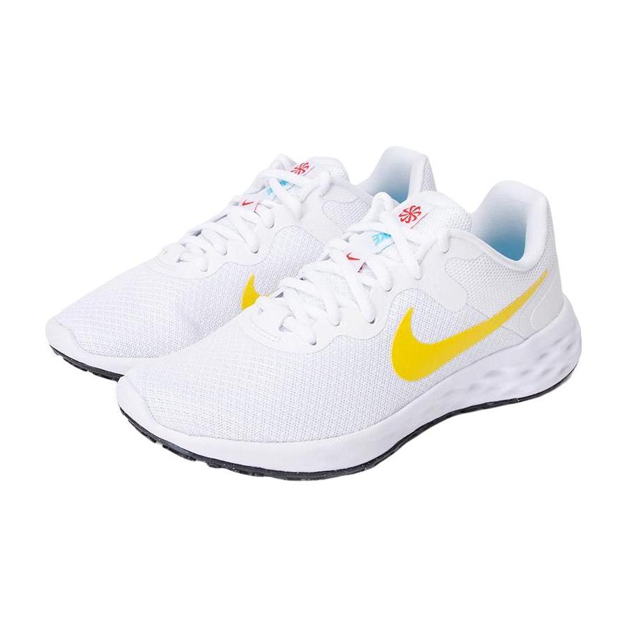 Nike Женские кроссовки Revolution 6 Next Nature 'Белый/Оптический желтый' DC3729-105