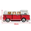 PCS Technical T1 Camper Van Bus Car Model Building Blocks Fit MOC 10220 Set Vehicle Assemble Bricks Toys For Boys Girl Gifts