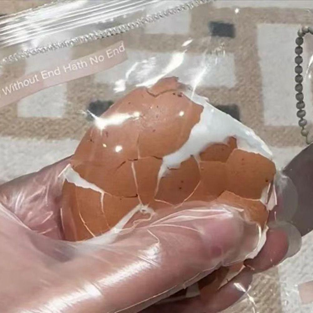 1 шт. Имитация силиконового яйца Щипающее Одноразовое Щипающее Яйцо Медленно Восстанавливающееся Яйцо Щипающее Музыкальное Креативное Декомпрессионное Артефакт Игрушка