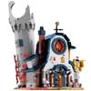 MOC Магический дом совы Сцена уличного вида Лесная хижина Строительные блоки Хижина совы Архитектура Мультяшная модель Набор Игрушки для колдовства Подарок