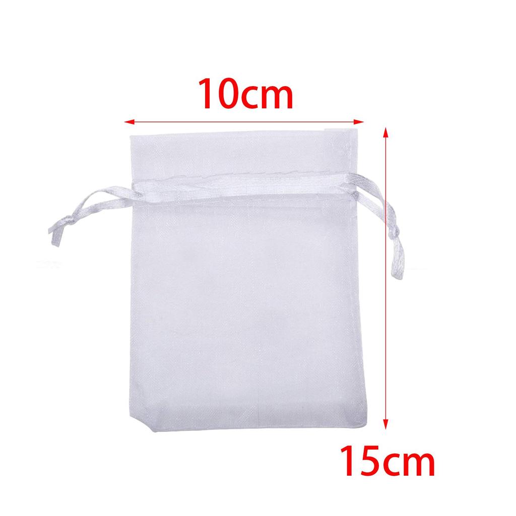 100 Pack Fruit Netting Bags 4x6 inch Fruit Protection Netting Bags Small for Strawberries Berries Mangoes Tomatoes Apples