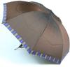 Folding Umbrella Plain X Striped BROWN Makita a Umbrella Manufacturer with a History of Over 140 Years Since the Edo Luxury Umbrella High-quality